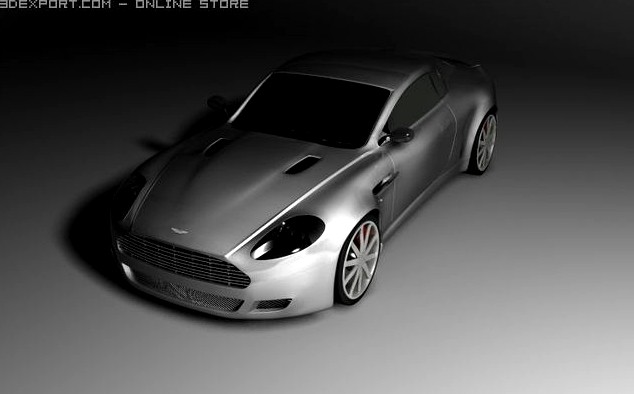 Aston Martin DB9 3D Model