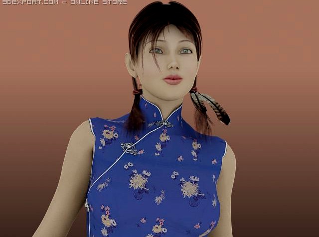 Girl 3D Model
