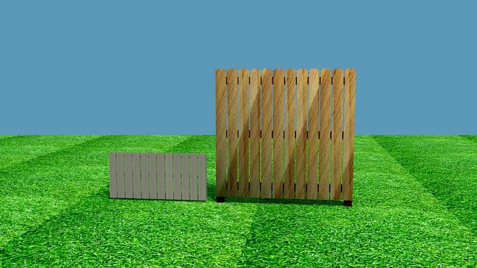 Low Poly Fence Pack