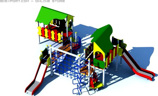 Childrens playground 3D Model