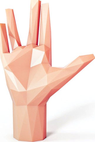 Hand Spock Low Poly