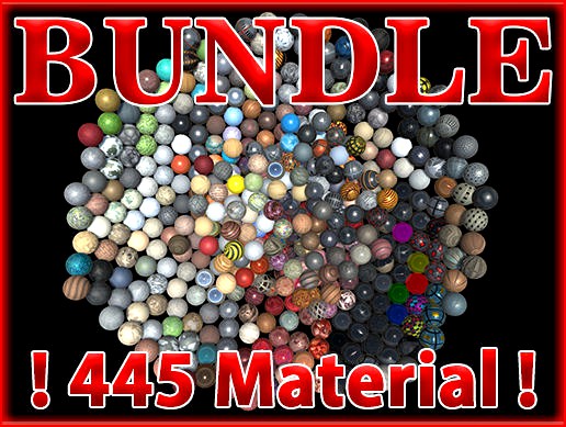 PBR Material Bundle Vol1 - 445 Material