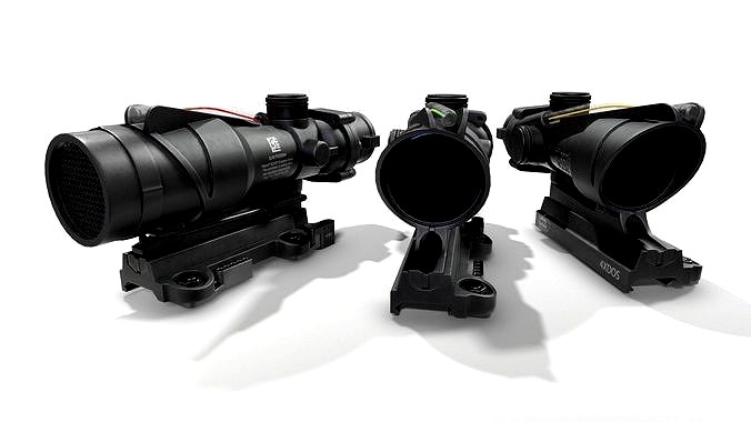 Trijicon ACOG TA31 Fiber Optic 4x Rifle Scope