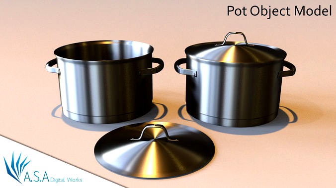 Pot Model Object