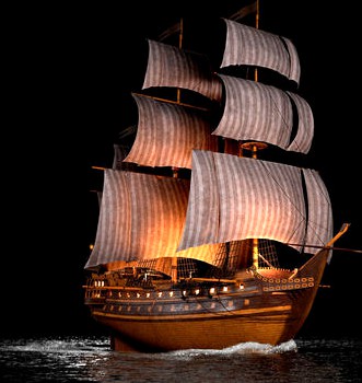 Ship galeon