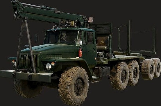 Russian Truck Ural 4320