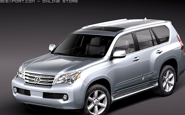 Lexus GX 460 2010 3D Model