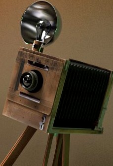 Antique camera 3D Model