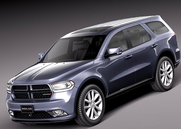 Dodge Durango 2014 3D Model