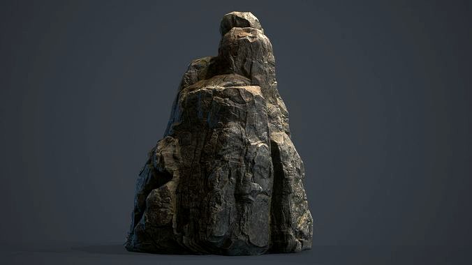 Rock Boulder 4 PBR