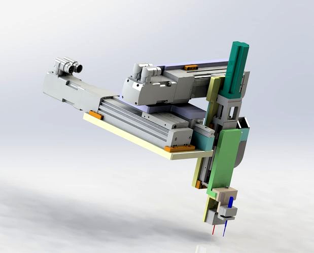 XYZ eddy current inspection mechanism module