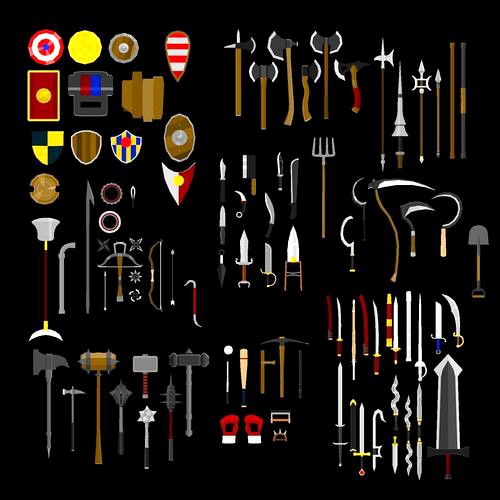 Low Poly Melee Weapon Pack
