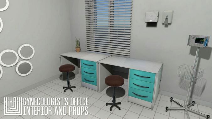 Gynecologist office - interior and props