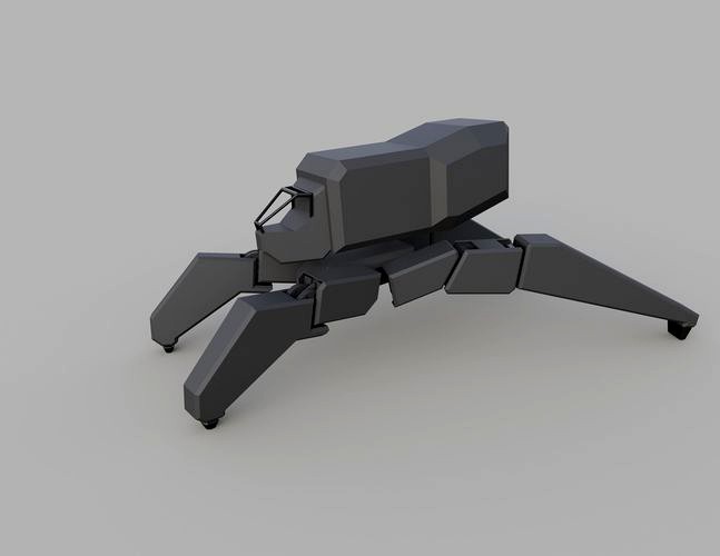 Mech Base Mesh