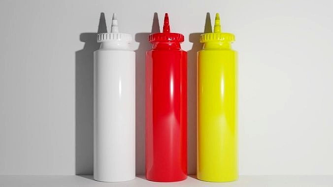 condiment bottles