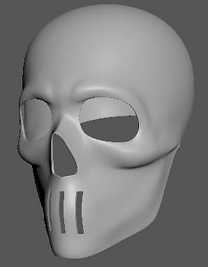 Printable Taskmaster Mask from Square Enix Avengers game | 3D