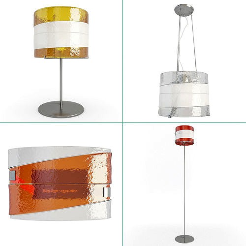 Riflessi Lamps Collection Av Mazzega