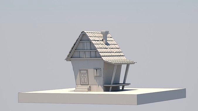 stylized house