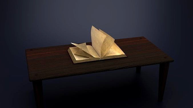 Rigged Animated Book
