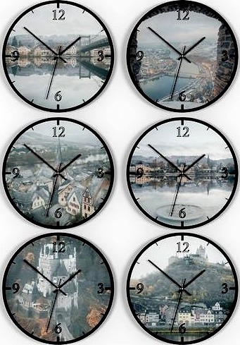 Set wall clocks