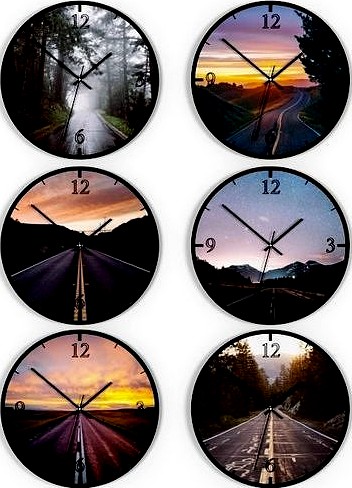 Set wall clocks