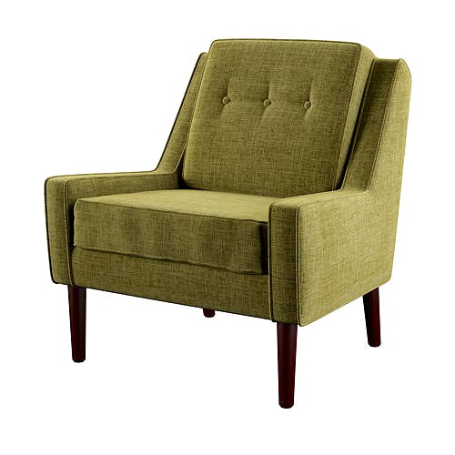 Linen Blend Rudy Upholstered Armchair