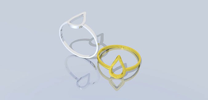 TEARDROP RING