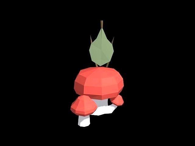 Low Poly Pixie Throne