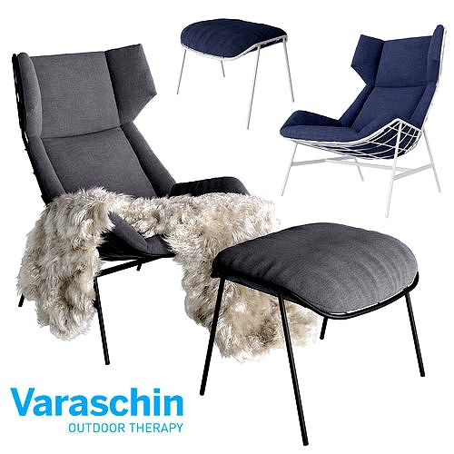 Varaschin Outdoor Therapy Bergere relax summer set