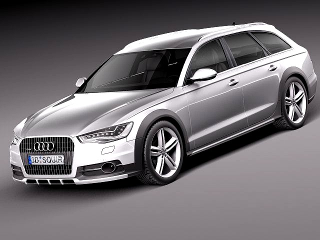 Audi A6 Allroad quattro 2013 3D Model