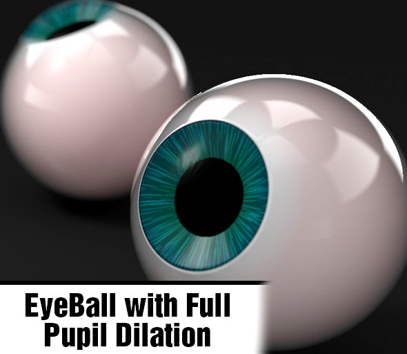 EyeBall w. Pupil Dilation