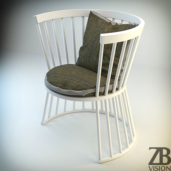 Chair with Pillows