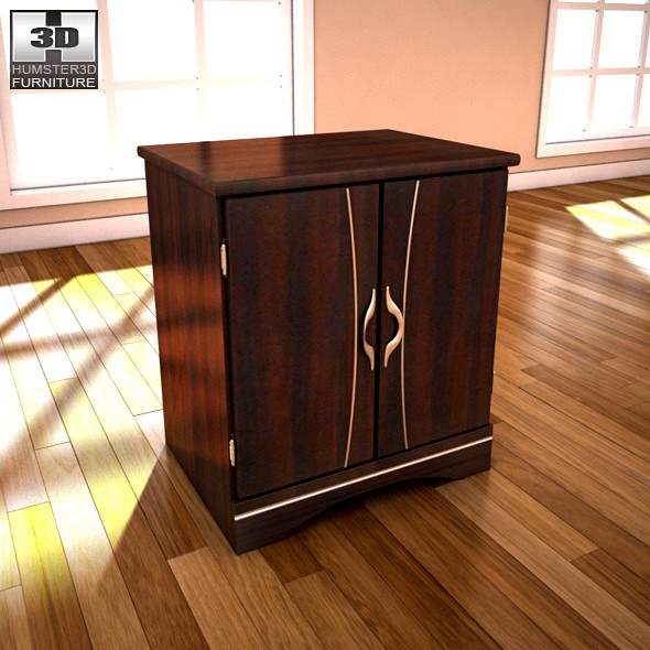 Ashley Julianna Nightstand - 3D model.