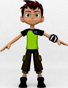 Ultimate Aggergor Ben 10 Ultimate alien 3d Model 3D model rigged