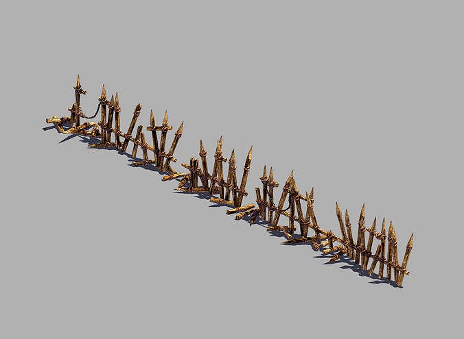 Game Broken - Wood Fence 02