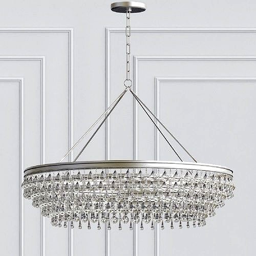 Calypso 8 Light Crystal Teardrop Chandelier