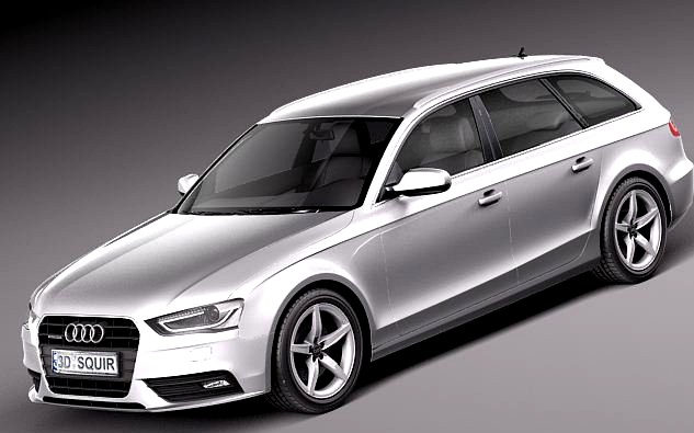Audi A4 Avant 2013 3D Model