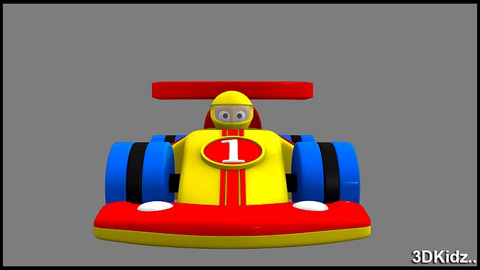 3D Model toy vehicle toy  race racing racer racecar racingcar