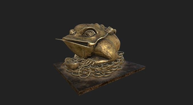 Toad Statue
