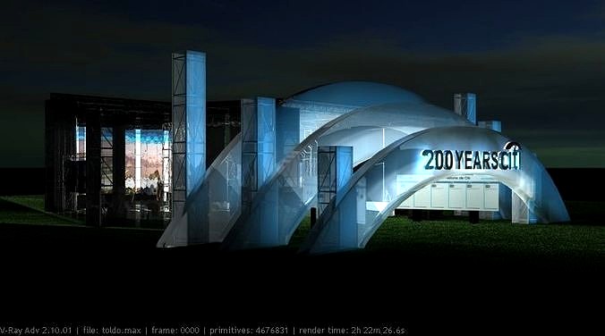 Awning for giant event