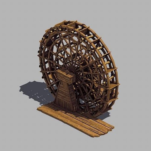 Game Riverside Construction Tools - Waterwheel 06