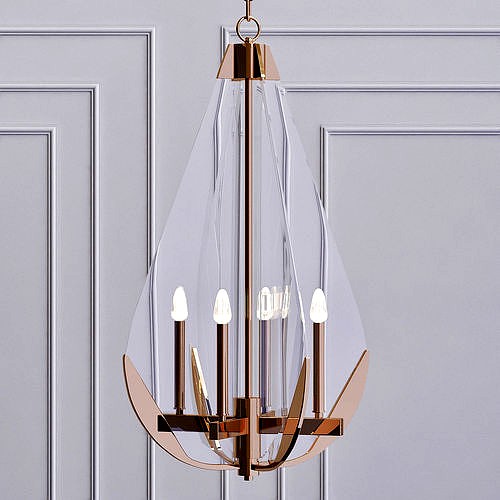 Vapor Cone Chandelier