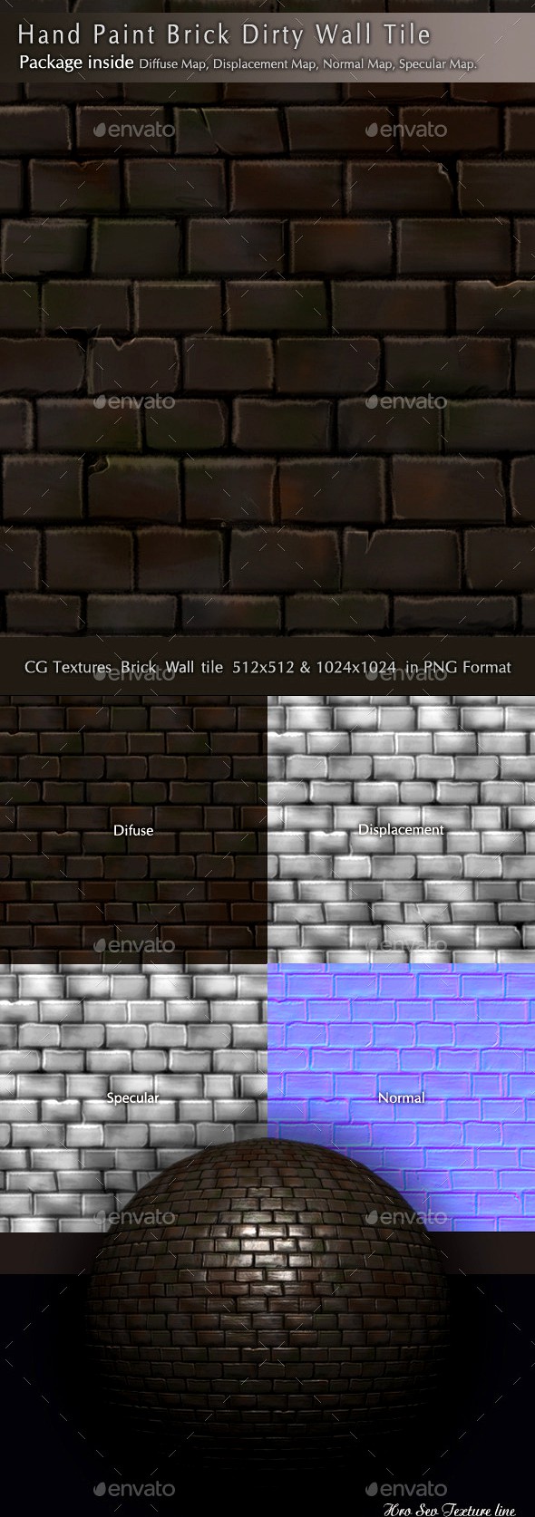 Brick Dirty Wall Texture Pack B3