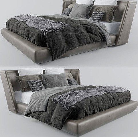 Baxter Metropolis plain bed