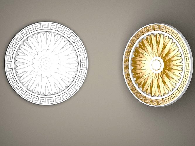 Plaster ceiling ornament ceiling medallion