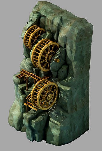 Game Cliffside - Waterwheel 02