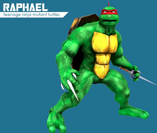 Teenage Ninja Mutant Turtle Raphael