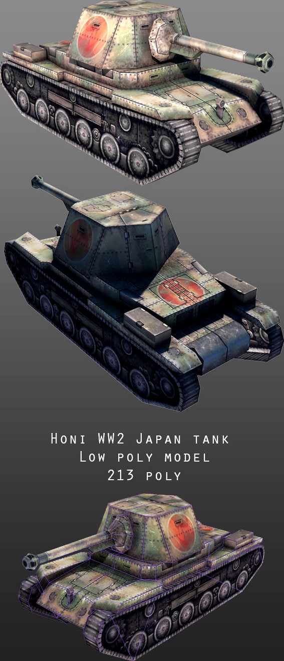 Honi Japan Tank