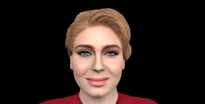Singers pack Bieber Shakira Adele full color 3D printing | 3D