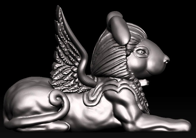 Rabbit Sphinx | 3D